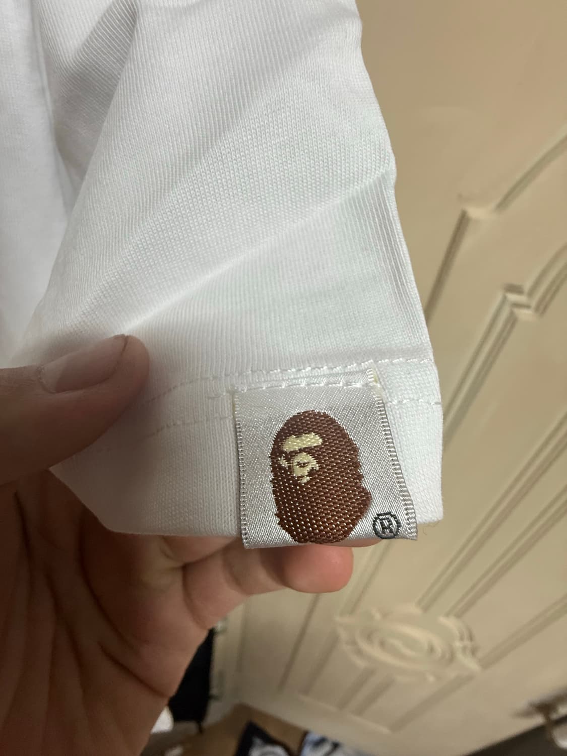 베이프 칼리지 티 화이트 상품이미지4