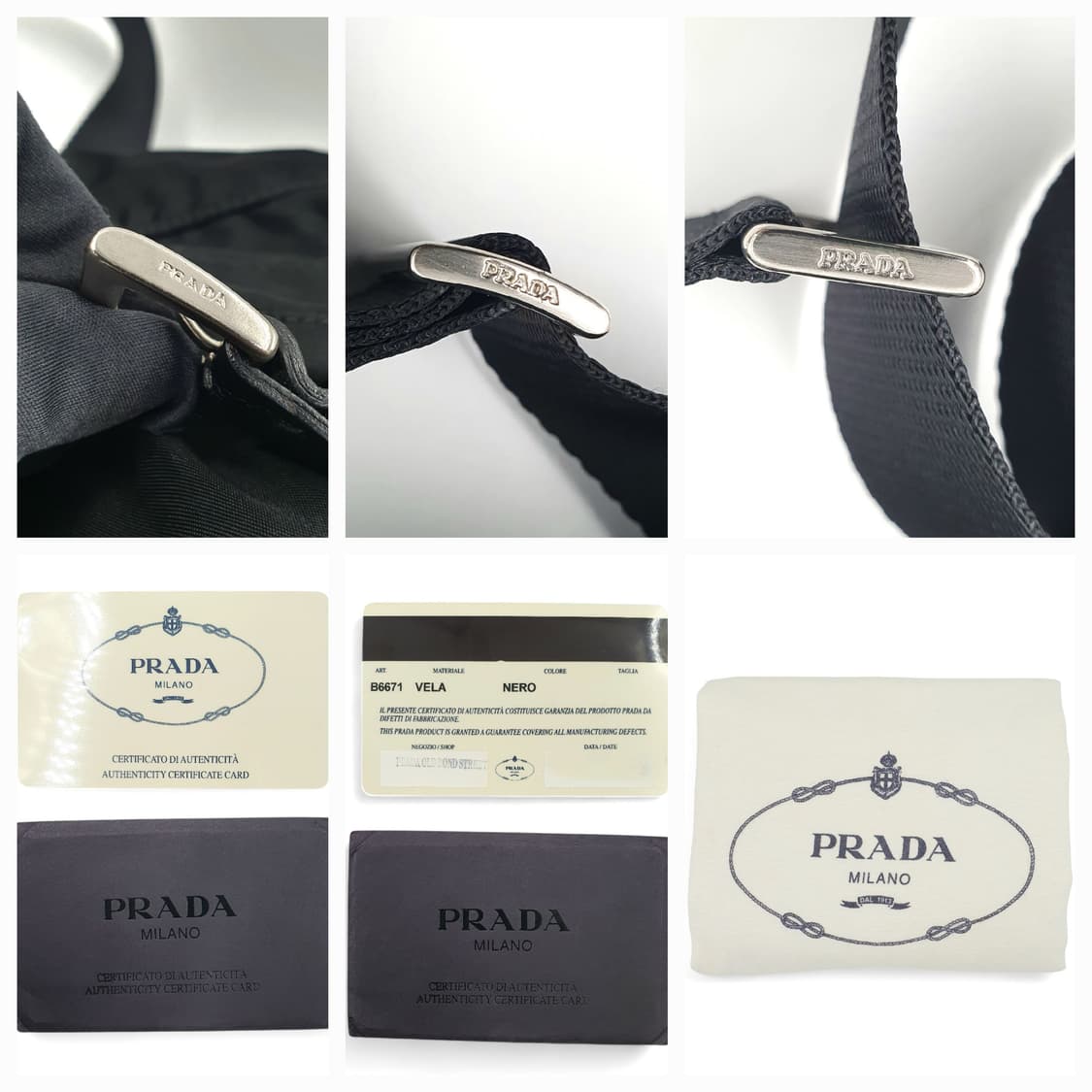 프라다 리나일론 투버클 메신저백 크로스백 숄더백 BT6671 상품이미지6