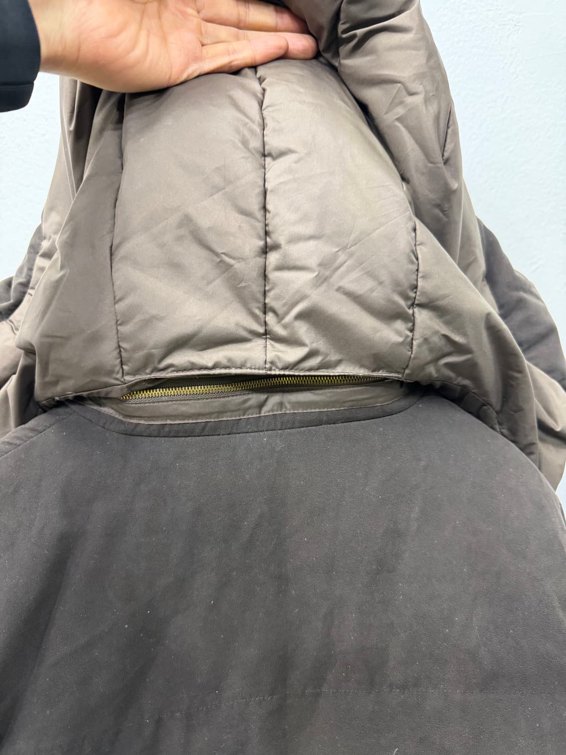 정품) TIME 타임 한섬 브라운 패딩 82 상품이미지6