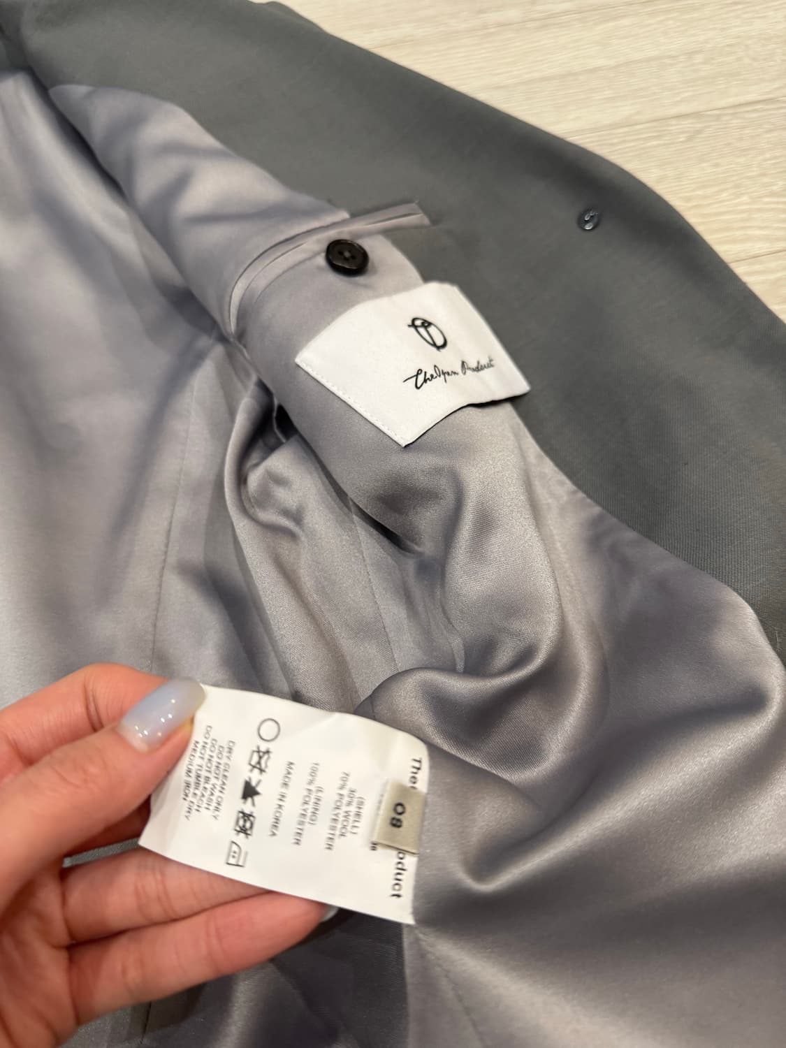 더오픈프로덕트 오버사이즈 싱글 자켓 상품이미지5