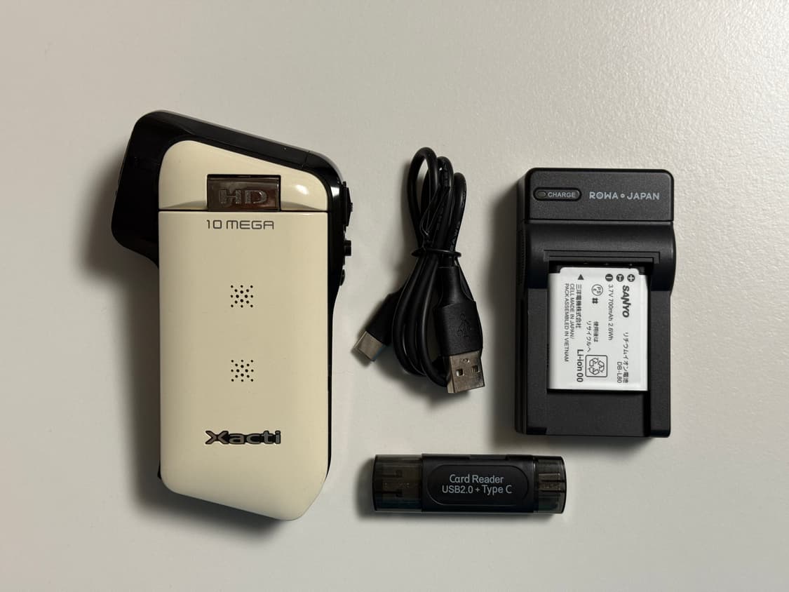 작례O, Sanyo Xacti VPC-CG10 쟉티 빈티지 디카 캠코더 상품이미지1