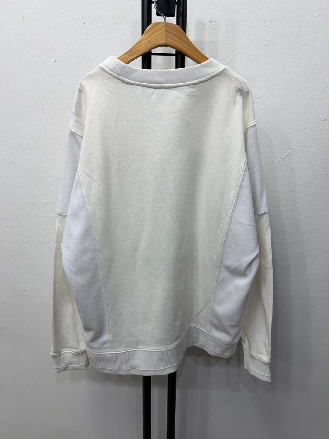 정품) 시스템옴므 한섬 20ss 오버핏 프린팅 맨투맨 100 상품이미지4