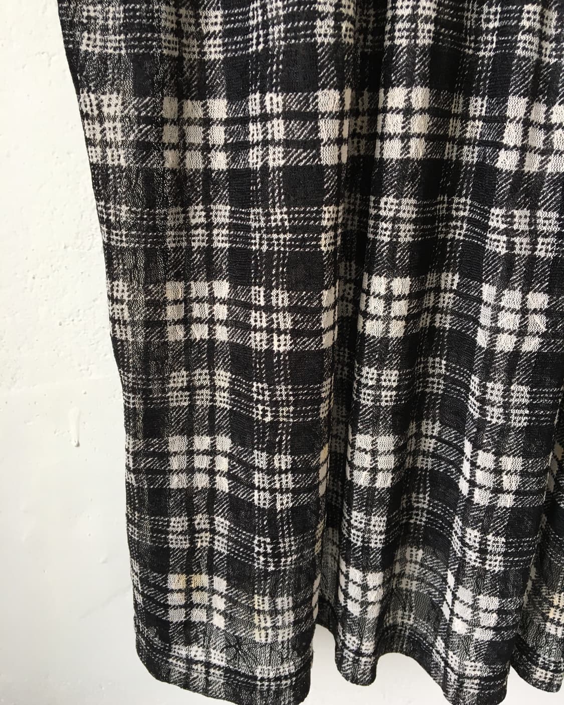 Crochet point check pattern sleeveless 상품이미지4