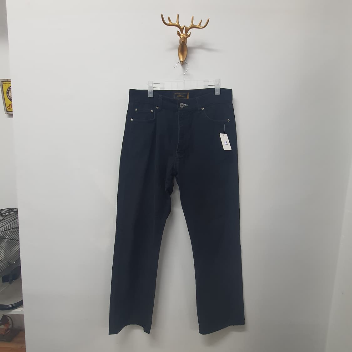 유니폼브릿지 코듀로이 팬츠 블랙  상품이미지1