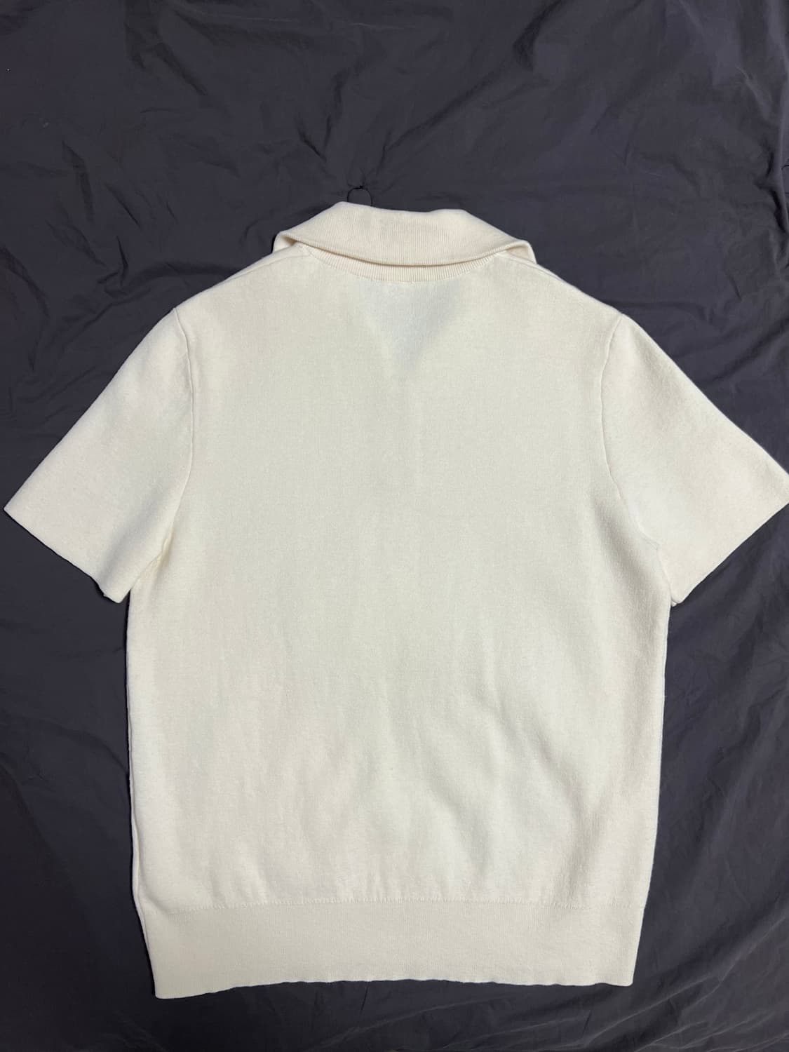 산드로 옴므 니트반팔 집업 상품이미지2