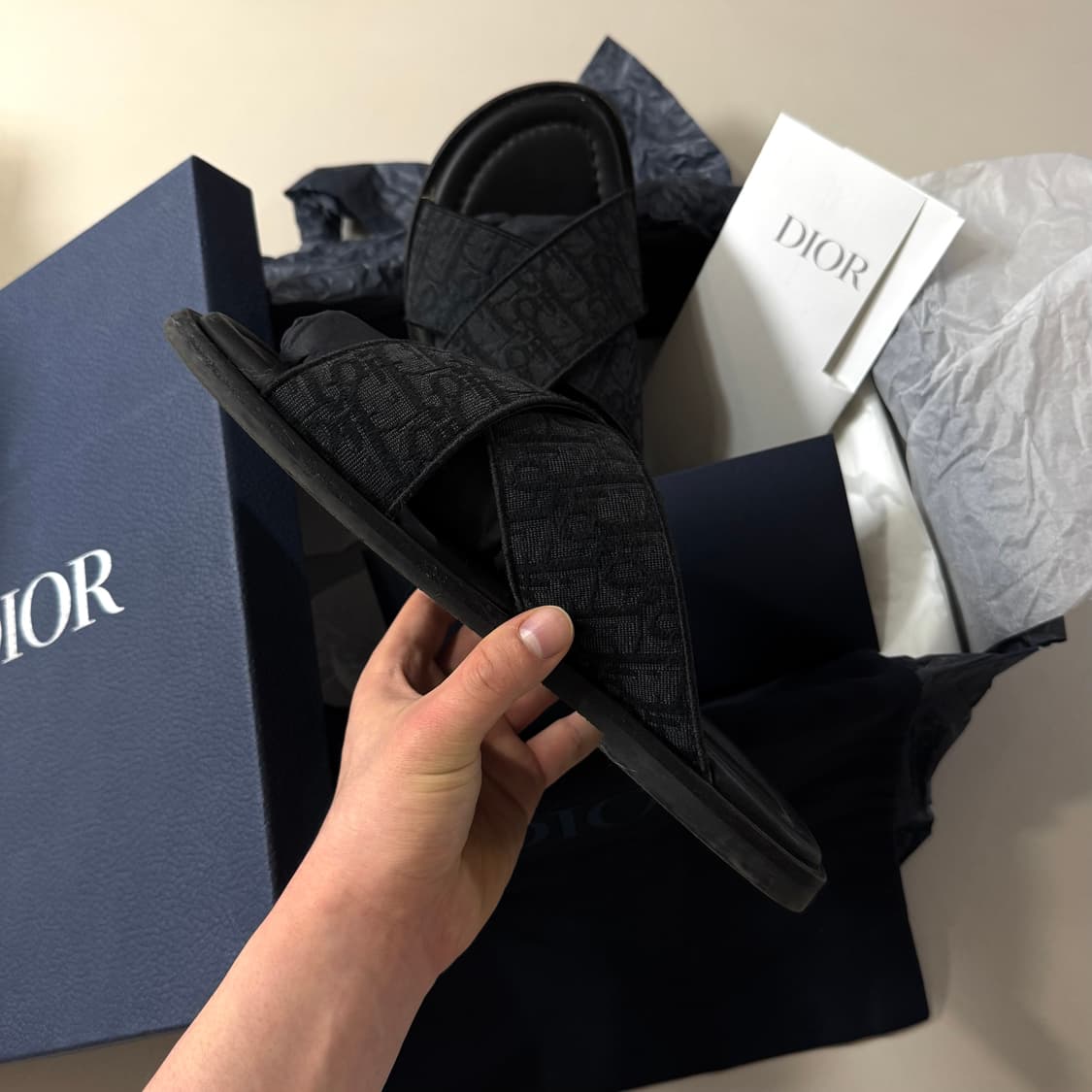 [백화점판/43]디올 오블리크 알리아스 슬리퍼 상품이미지5