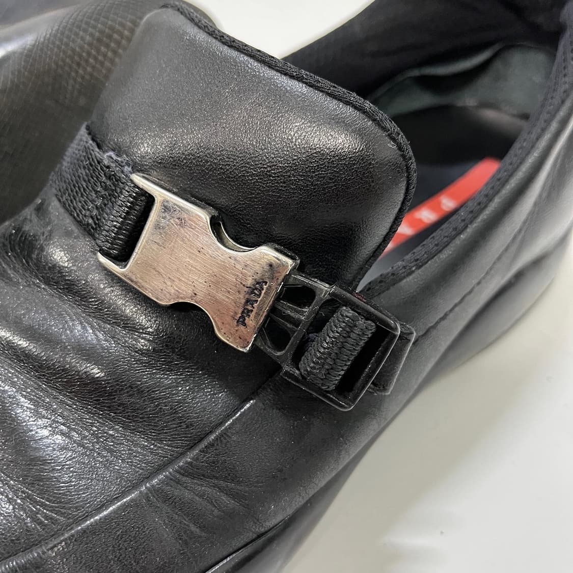 (42) 프라다 벨크로 더비슈즈 상품이미지5