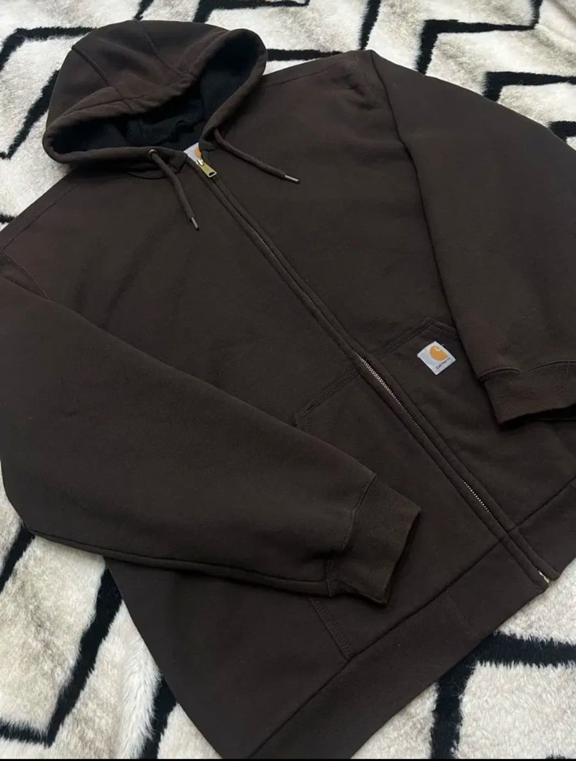 (XL) 칼하트 레인디펜더 후드집업 짙은 브라운 상품이미지2