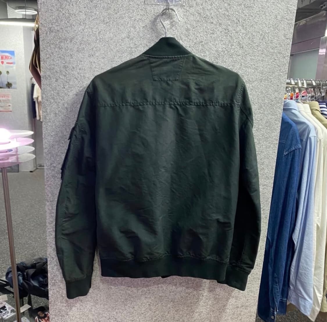 cp컴퍼니 사이드 포켓 블루종 상품이미지3