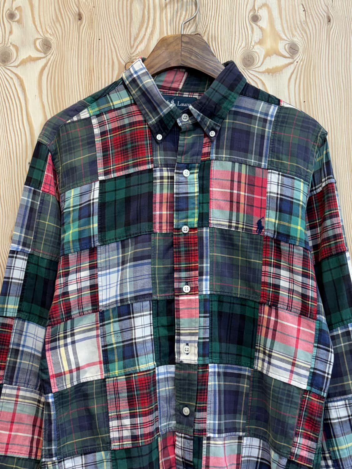 폴로 랄프로렌 마드라스패턴 셔츠 상품이미지3