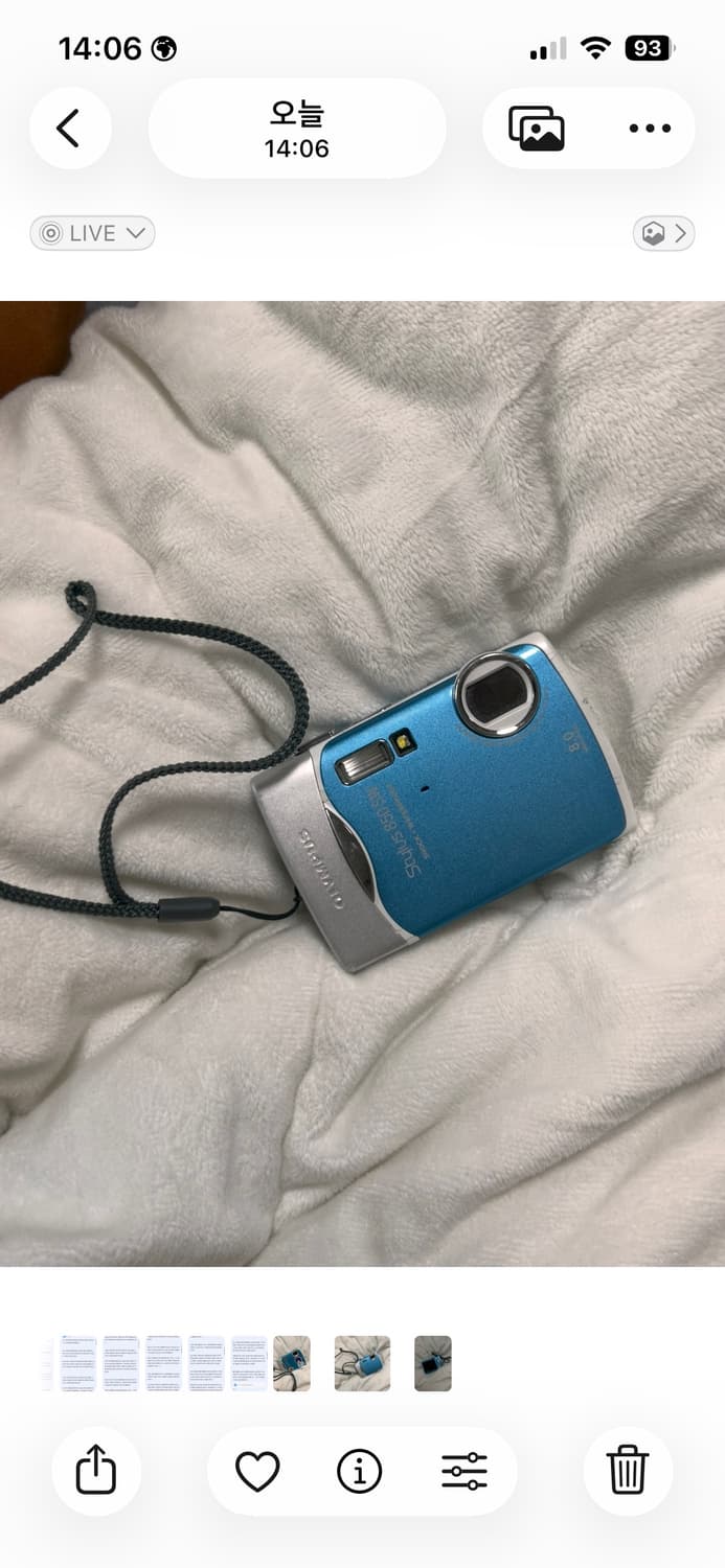 올림푸스 빈티지 디카 스타일러스 850SW 상품이미지1