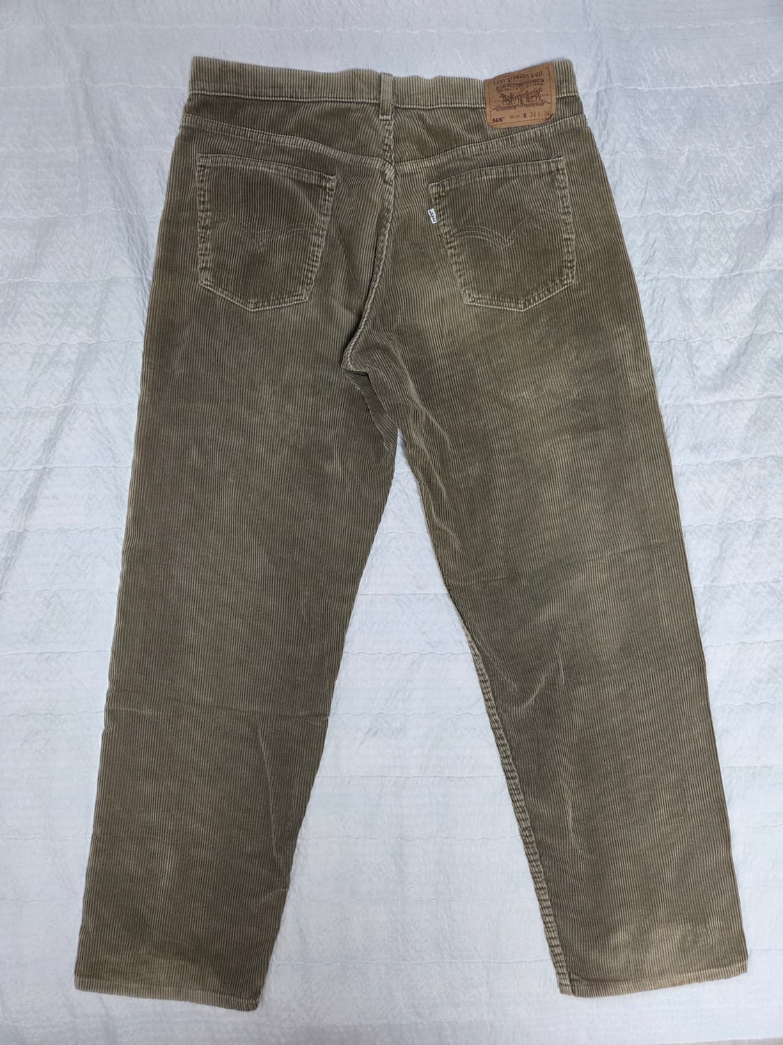 90s levis 565 wide leg corduroy 상품이미지2