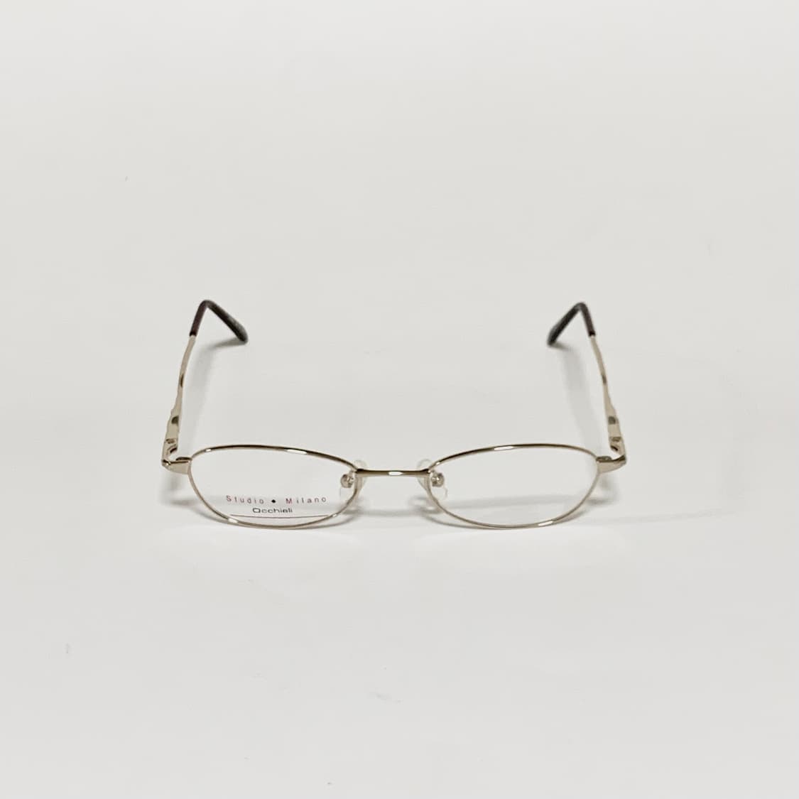 931 데드스탁 오벌 골드 슬림 경량 프레임 빈티지안경 픽키 상품이미지2