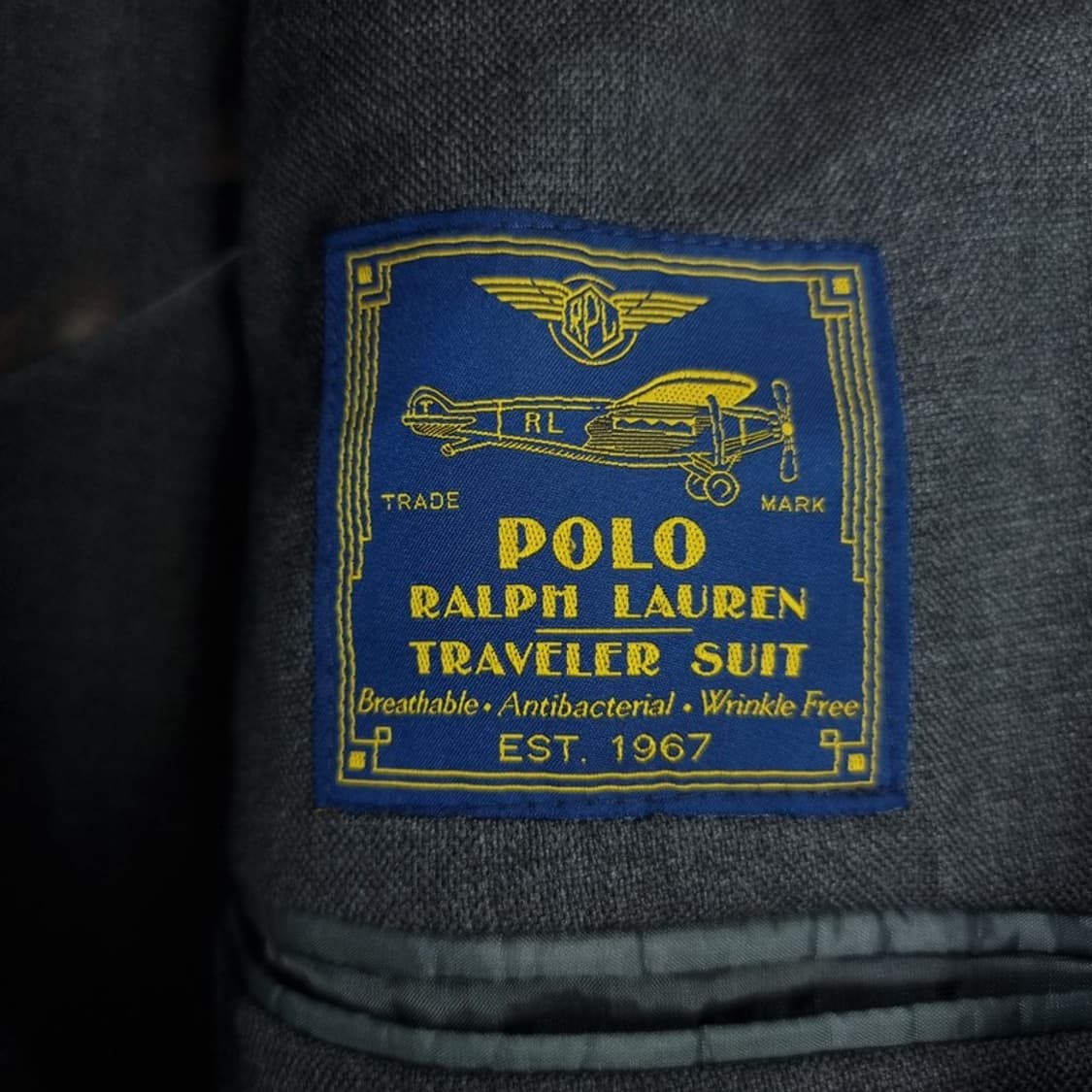 [폴로 랄프로렌] 투버튼 울 블레이저 자켓 그레이 M18793 상품이미지8