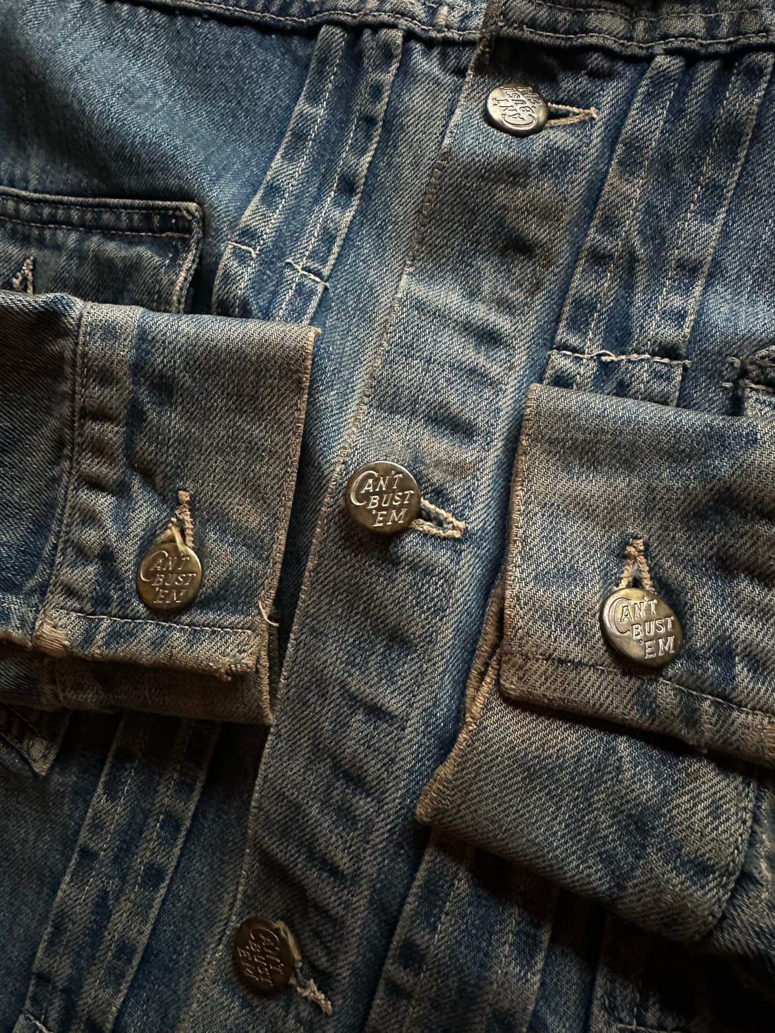 50s 빈티지 Can't Bust'em 2세대 데님자켓 lee 507xx 상품이미지4