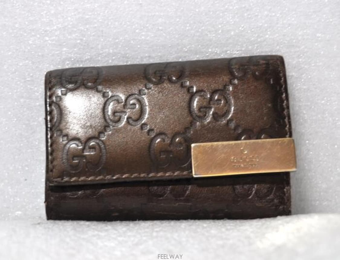 구찌/남녀공용시마가죽키홀더지갑(정품) 상품이미지2