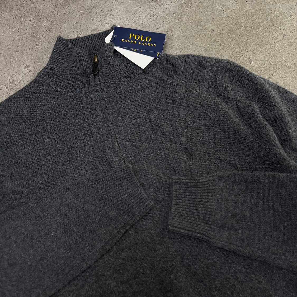 폴로 반집업 니트[2296] 상품이미지5