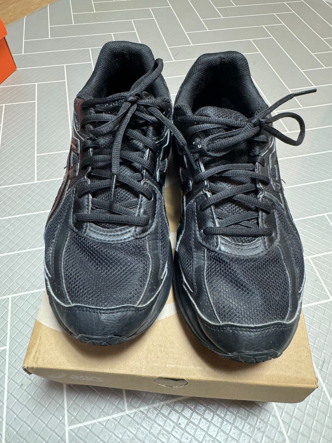 아식스 조그 100 s 블랙 - 2E 와이드 상품이미지3