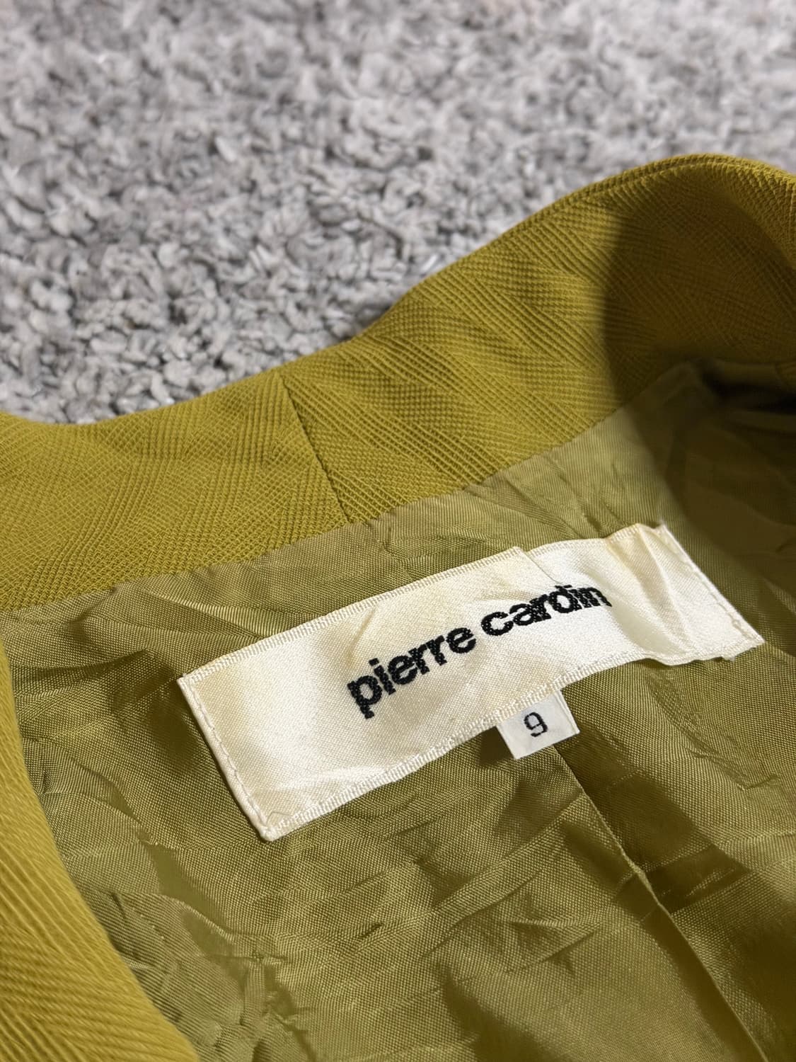 Pierre Cardin 피에르가르뎅 헤링본 더블 자켓 상품이미지4