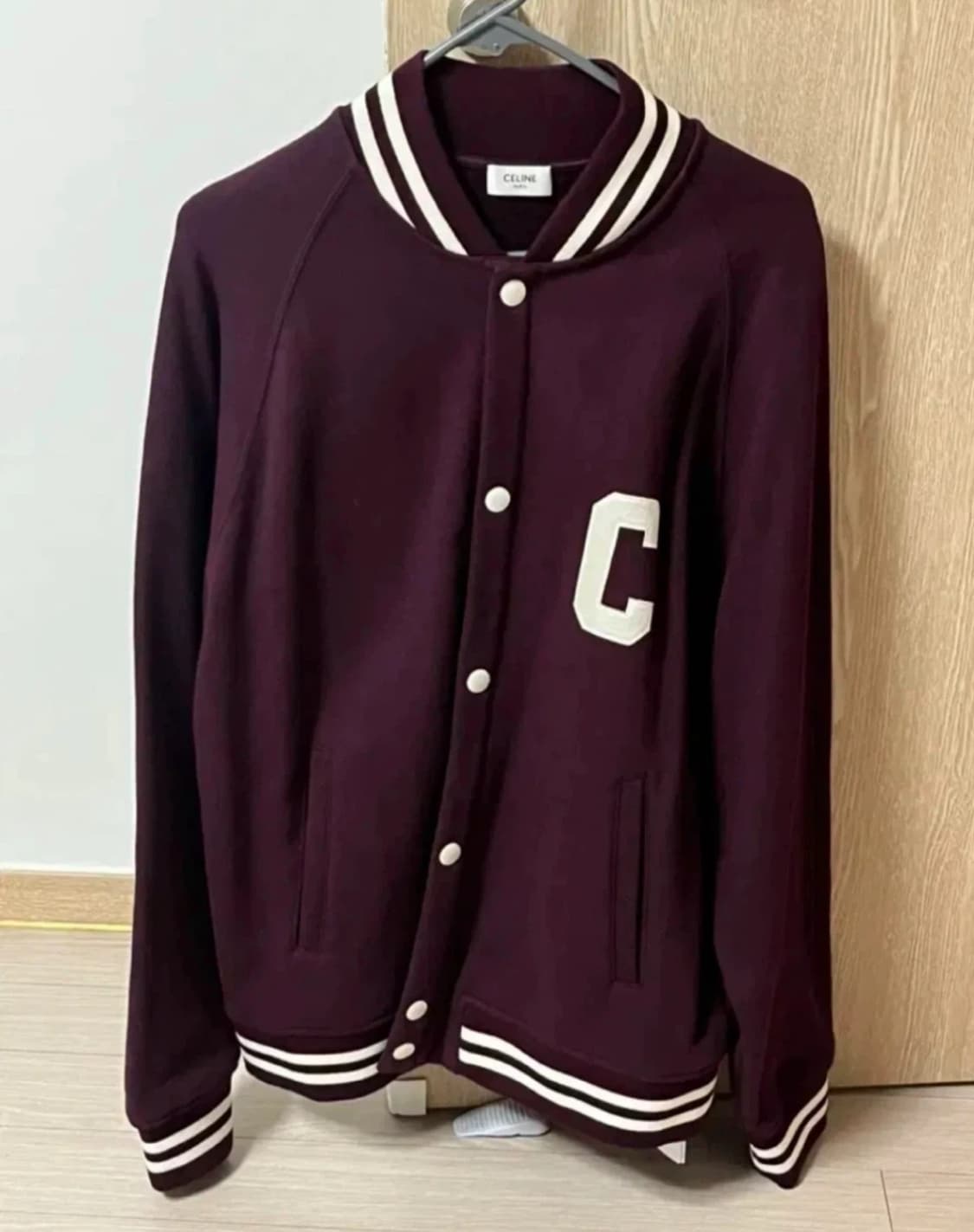 셀린느 오버핏 바시티 자켓 m사이즈 105 상품이미지1