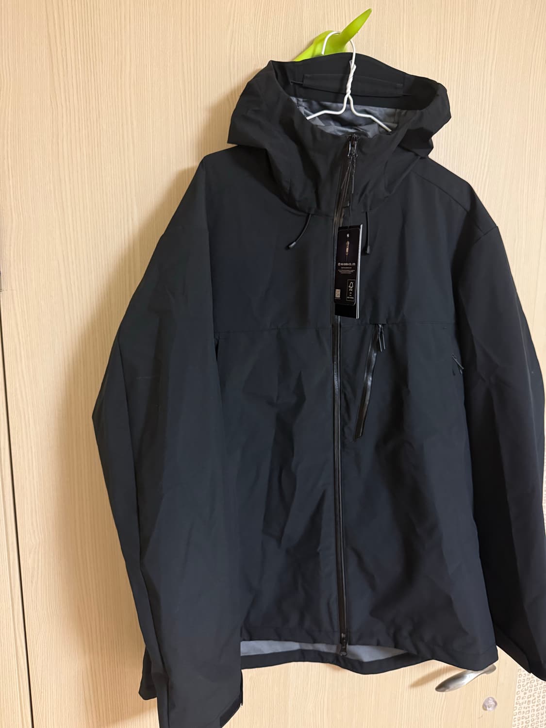 무탠다드 26ss 시티레저 쉘터 파카 블랙  상품이미지3