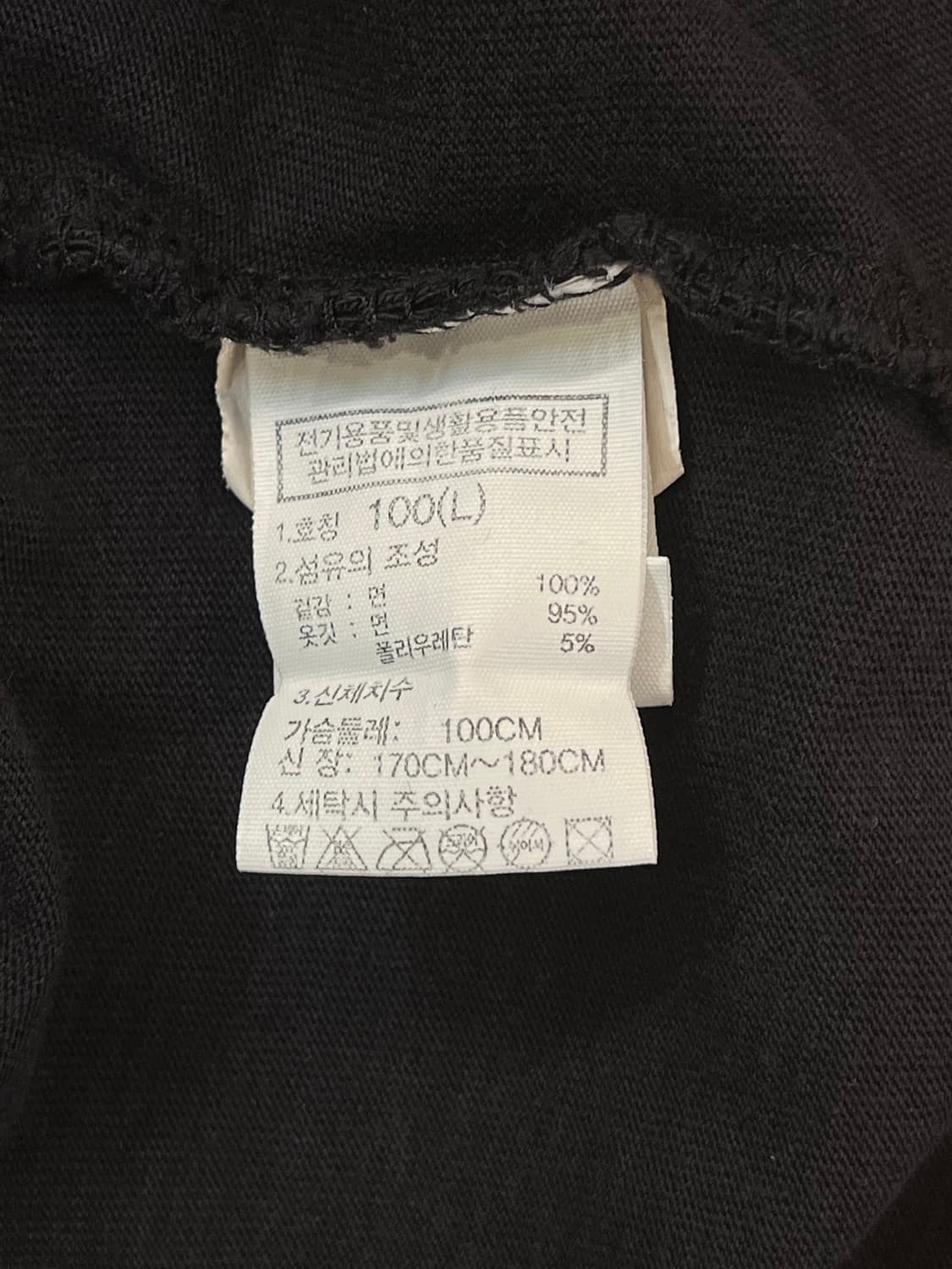 노스페이스 카모 백로고 반팔티 블랙 L #csz451 상품이미지6