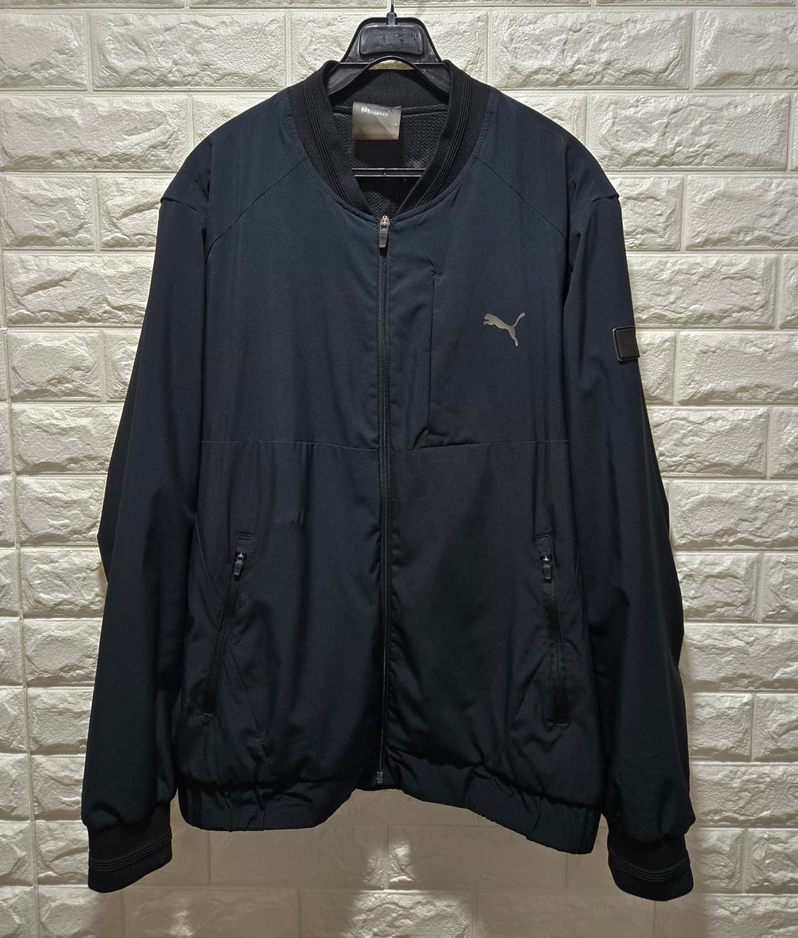 푸마골프 방풍 블루종 봄버 바람막이 자켓 100 상품이미지1
