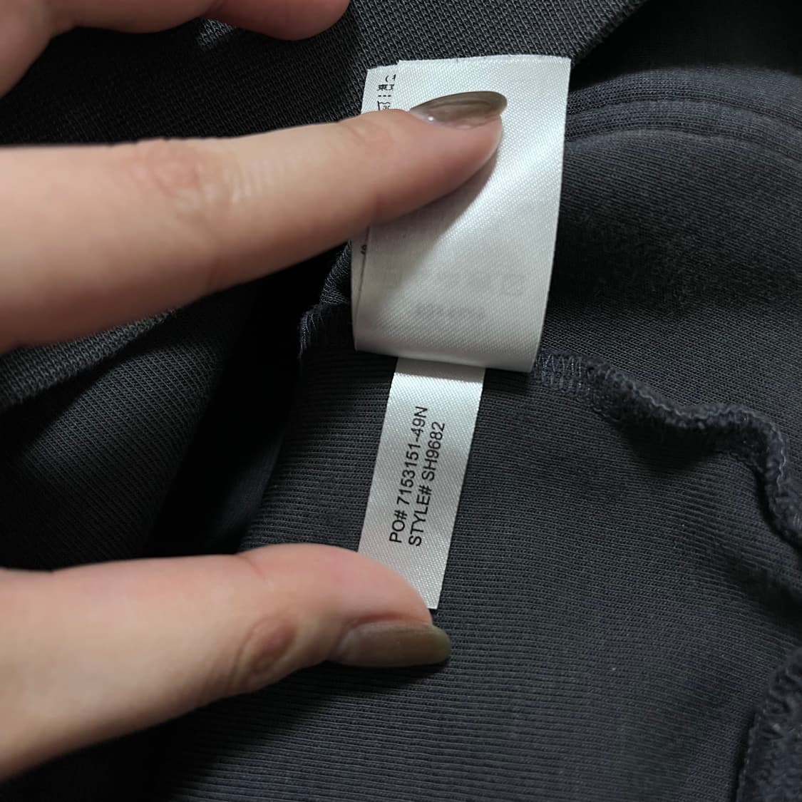 [정품] 라코스테 딥챠콜 라코스테 후드티 [ XS ] 상품이미지7