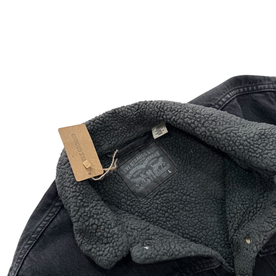 [103] 리바이스 블랙 셰르파 데님 자켓 상품이미지3