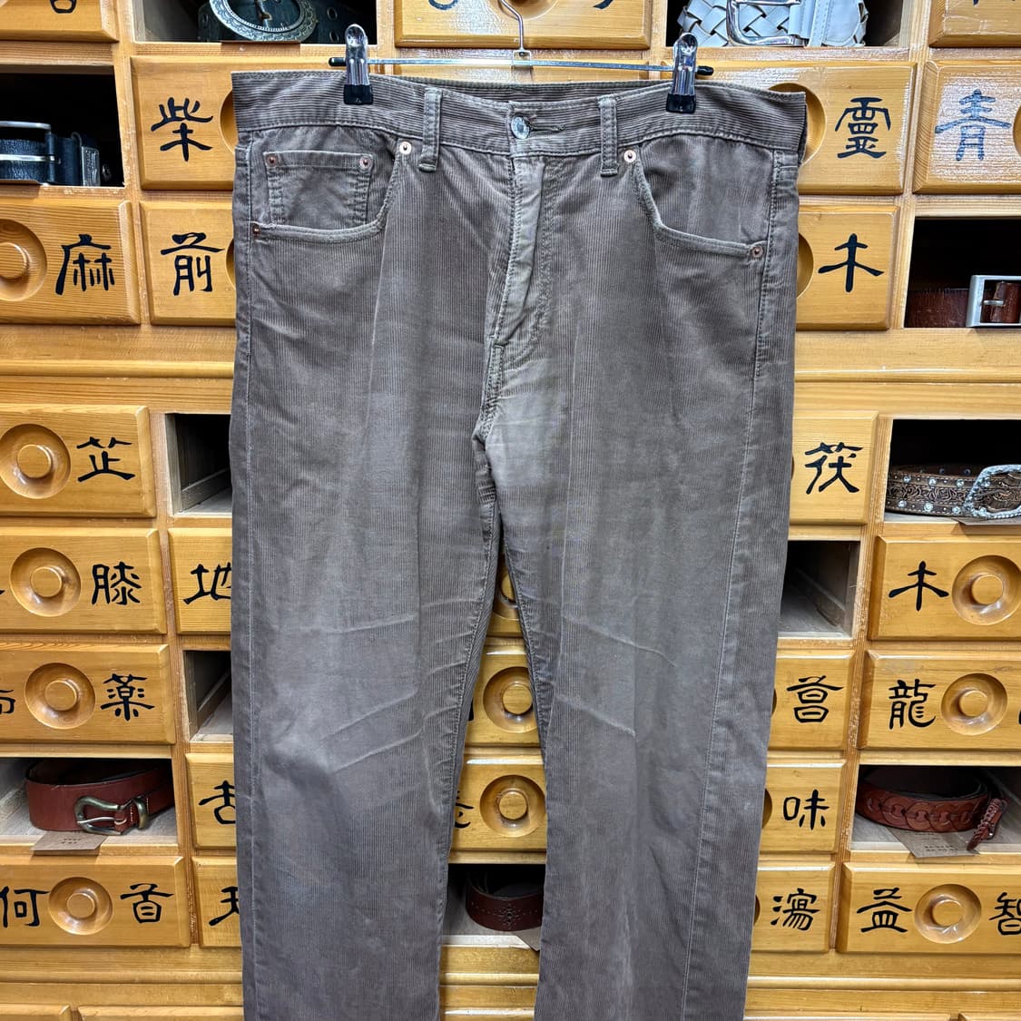 (34) 리바이스 505 코듀로이 브라운 팬츠 상품이미지2