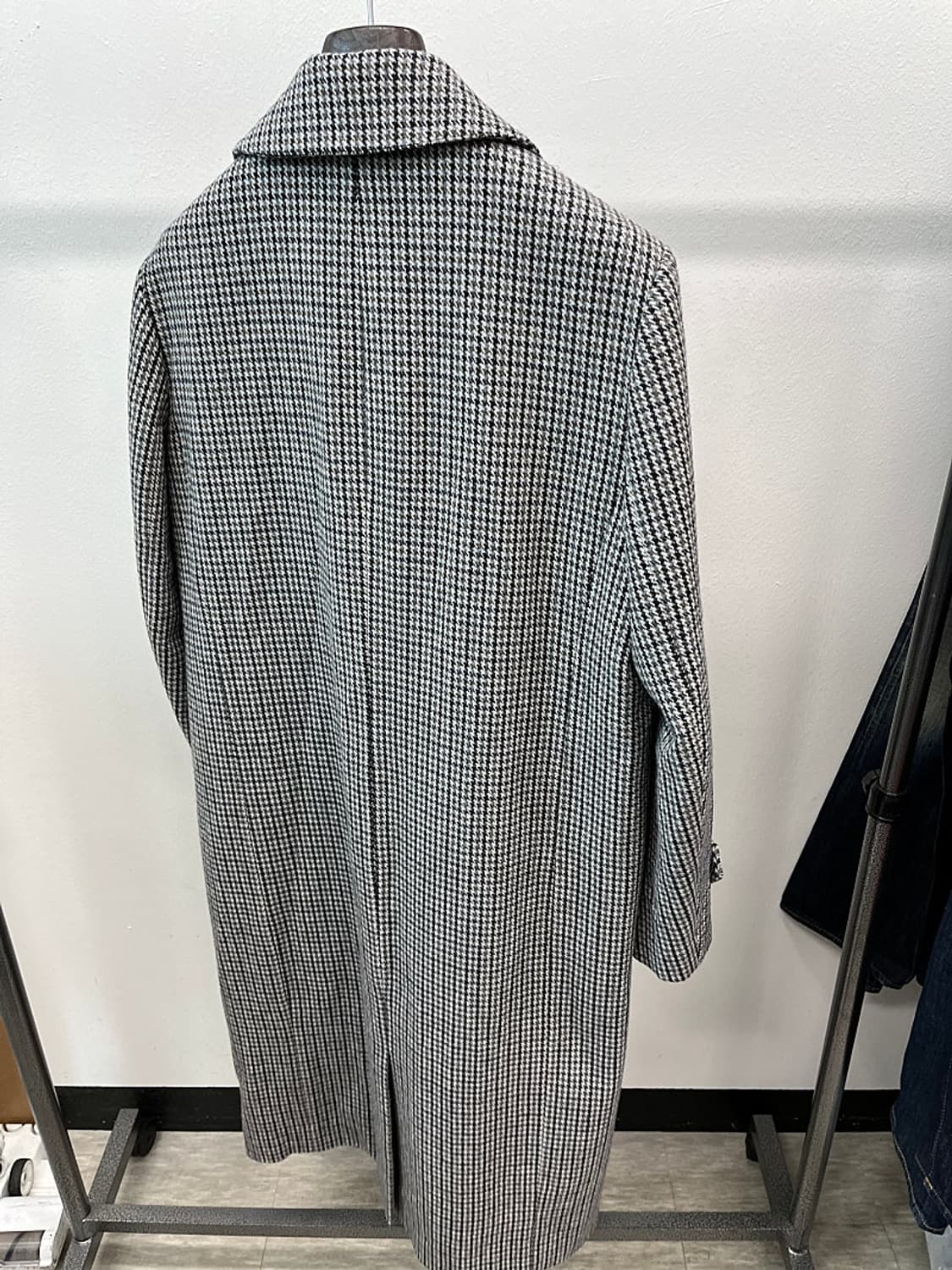 105) 산드로 체크 발마칸 코트  상품이미지7