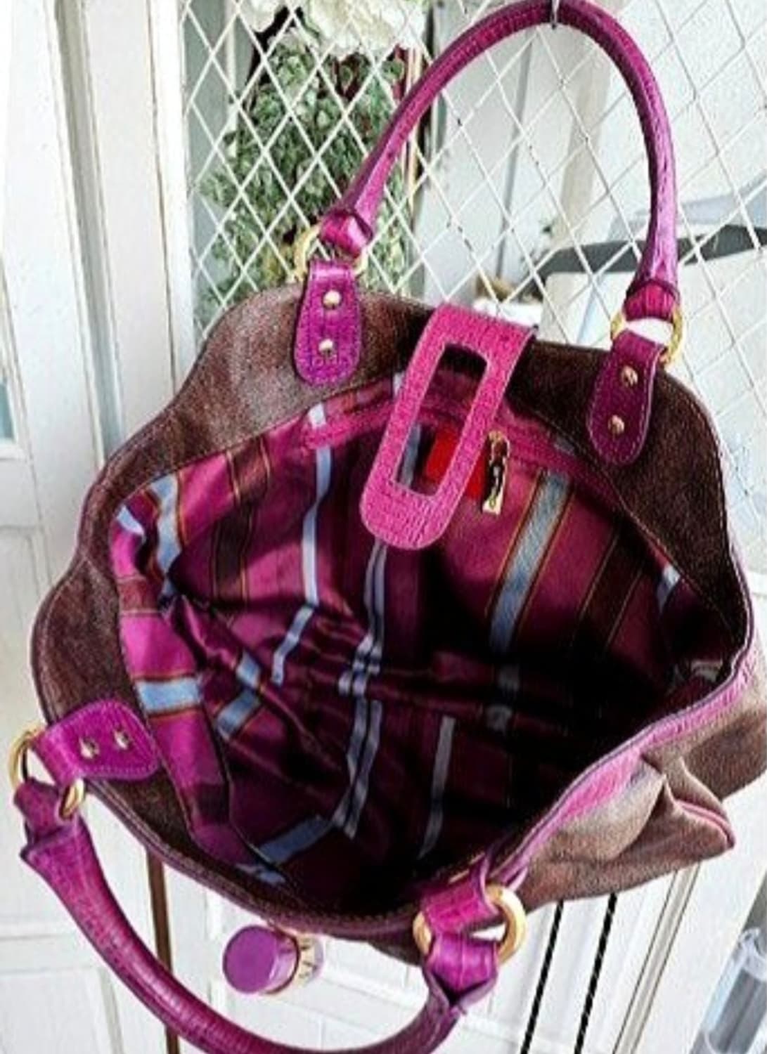 에트로 양가죽  토트백 상품이미지6