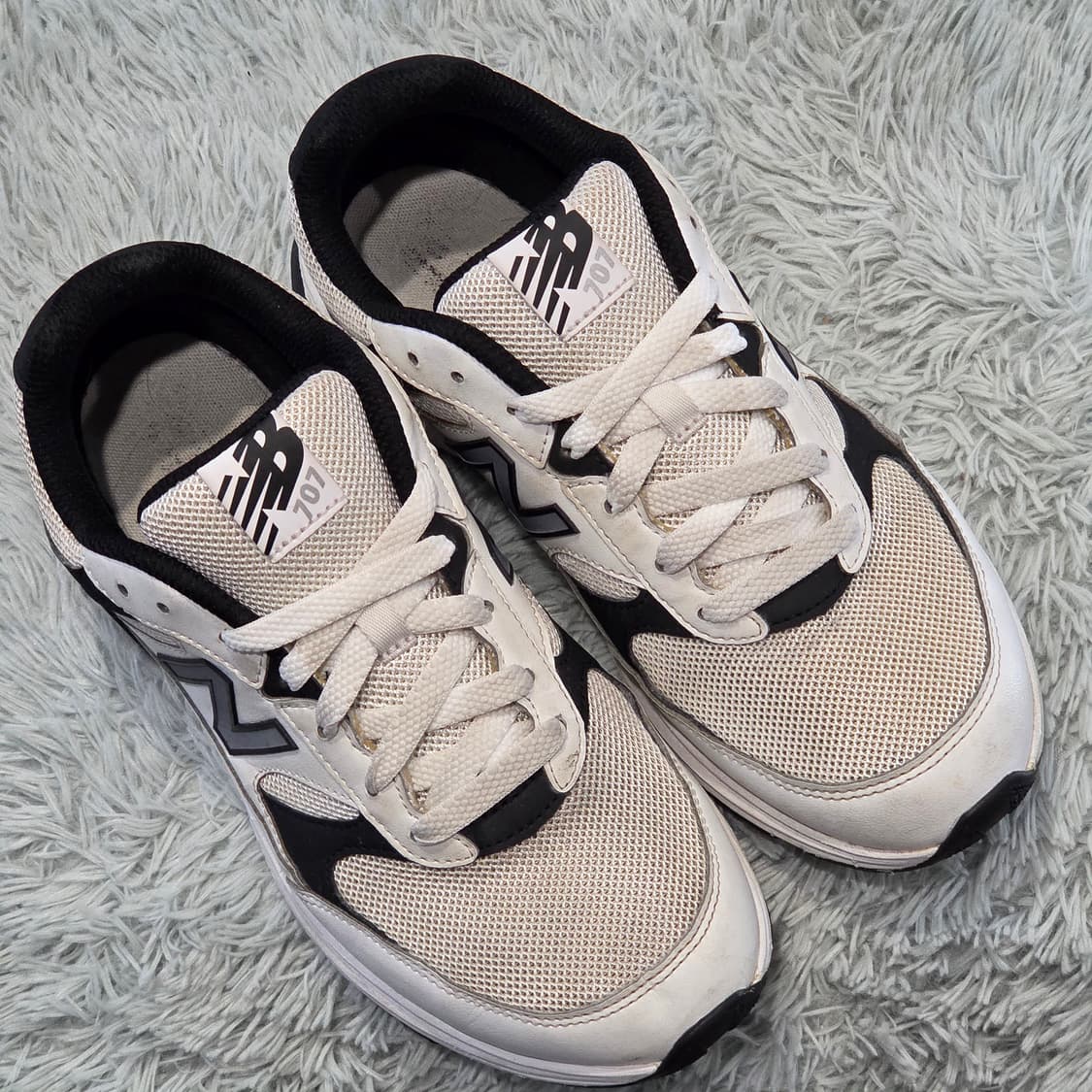 5q-9:뉴발란스 MW707WB 화이트-블랙 (25.5cm) 상품이미지5