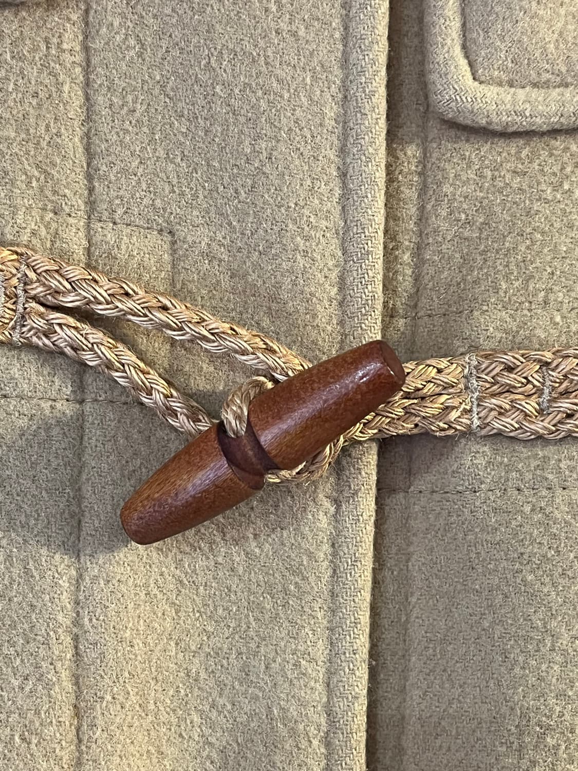 폴로 진스 더플 코트 옐로우 (90 / 여성 44–55) 상품이미지4