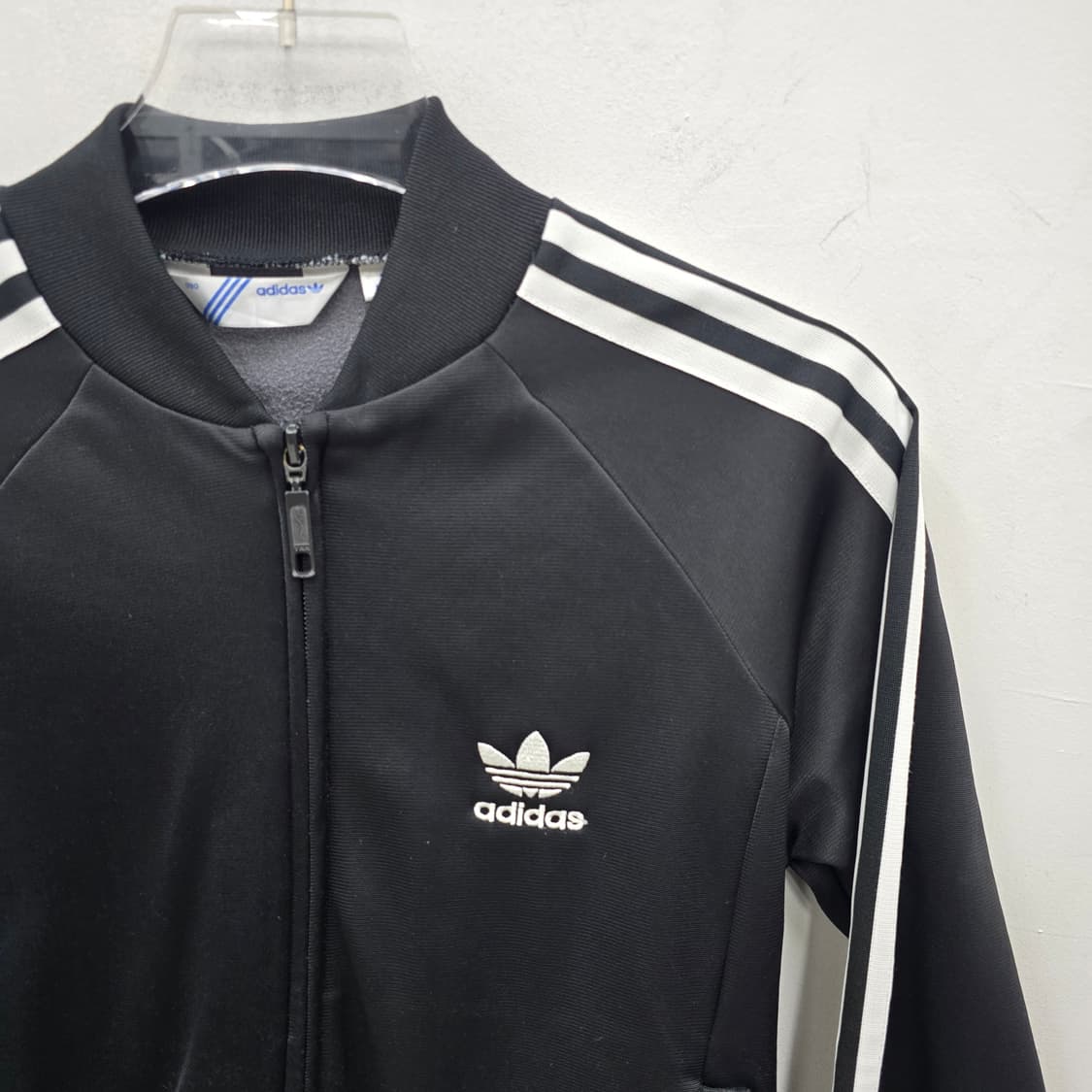 아디다스 크롭 파이어버드 블랙 트랙탑 제니 져지 상품이미지3