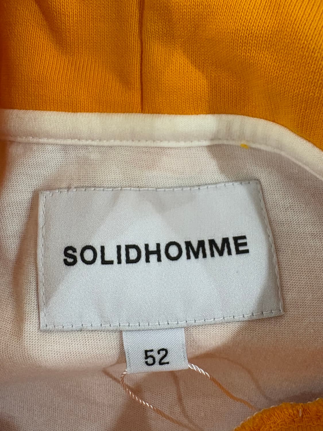 20SS 솔리드옴므 나일론 레이어드 후드티 상품이미지5