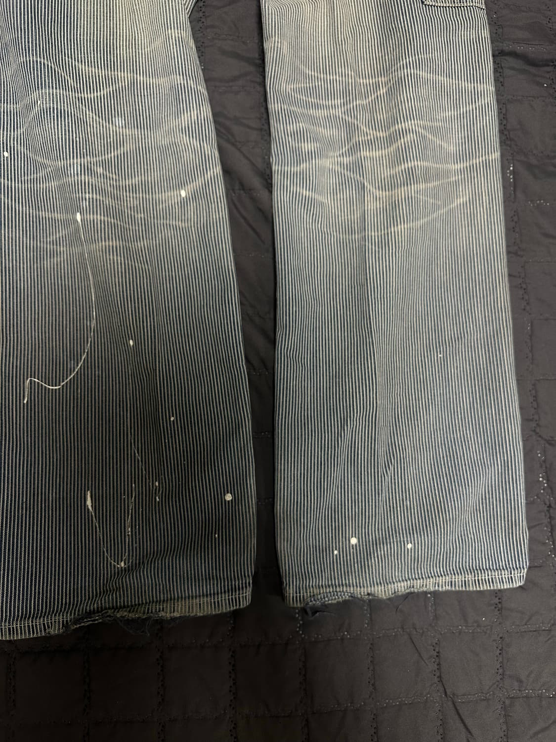 히코리 워싱 페인팅 카펜더 데님팬츠 상품이미지6