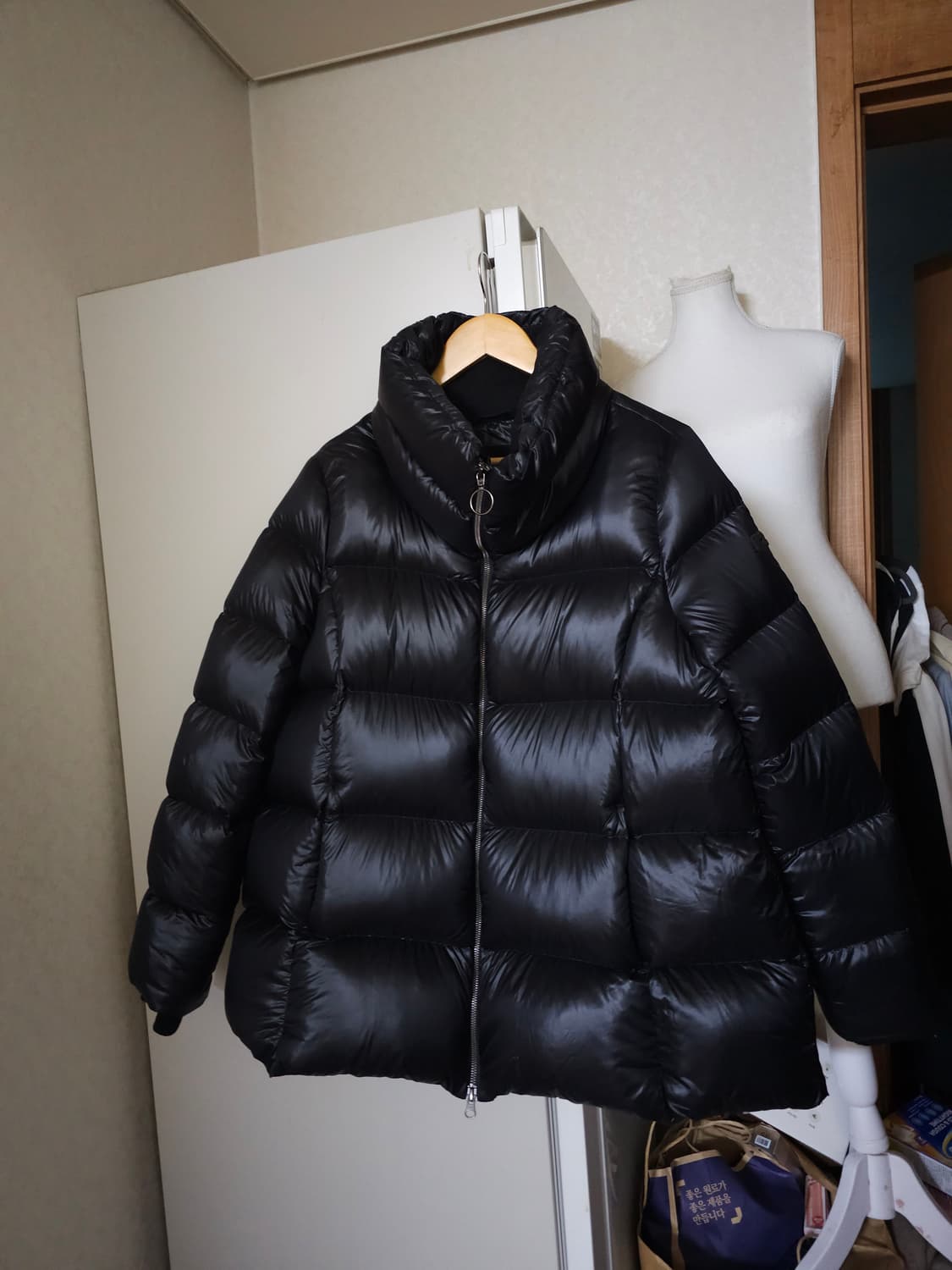 K2 블랙 여성 구스다운 패딩 점퍼 상품이미지1