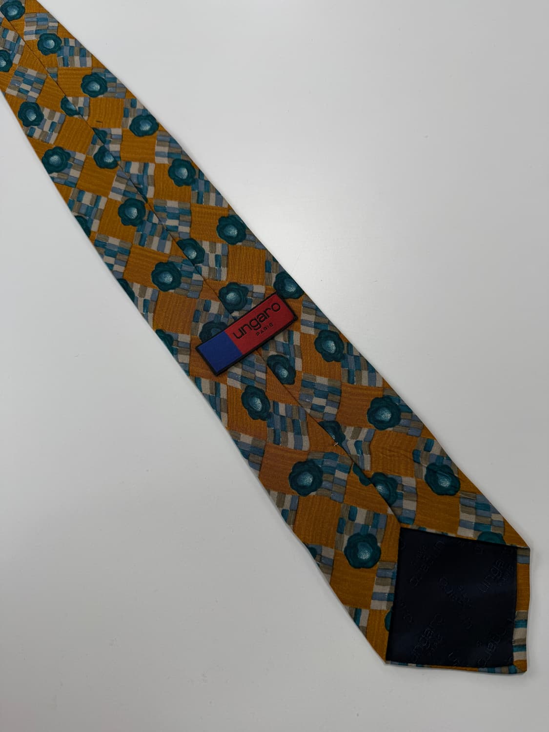 웅가로 (Ungaro) 실크 넥타이 9.3cm 상품이미지3