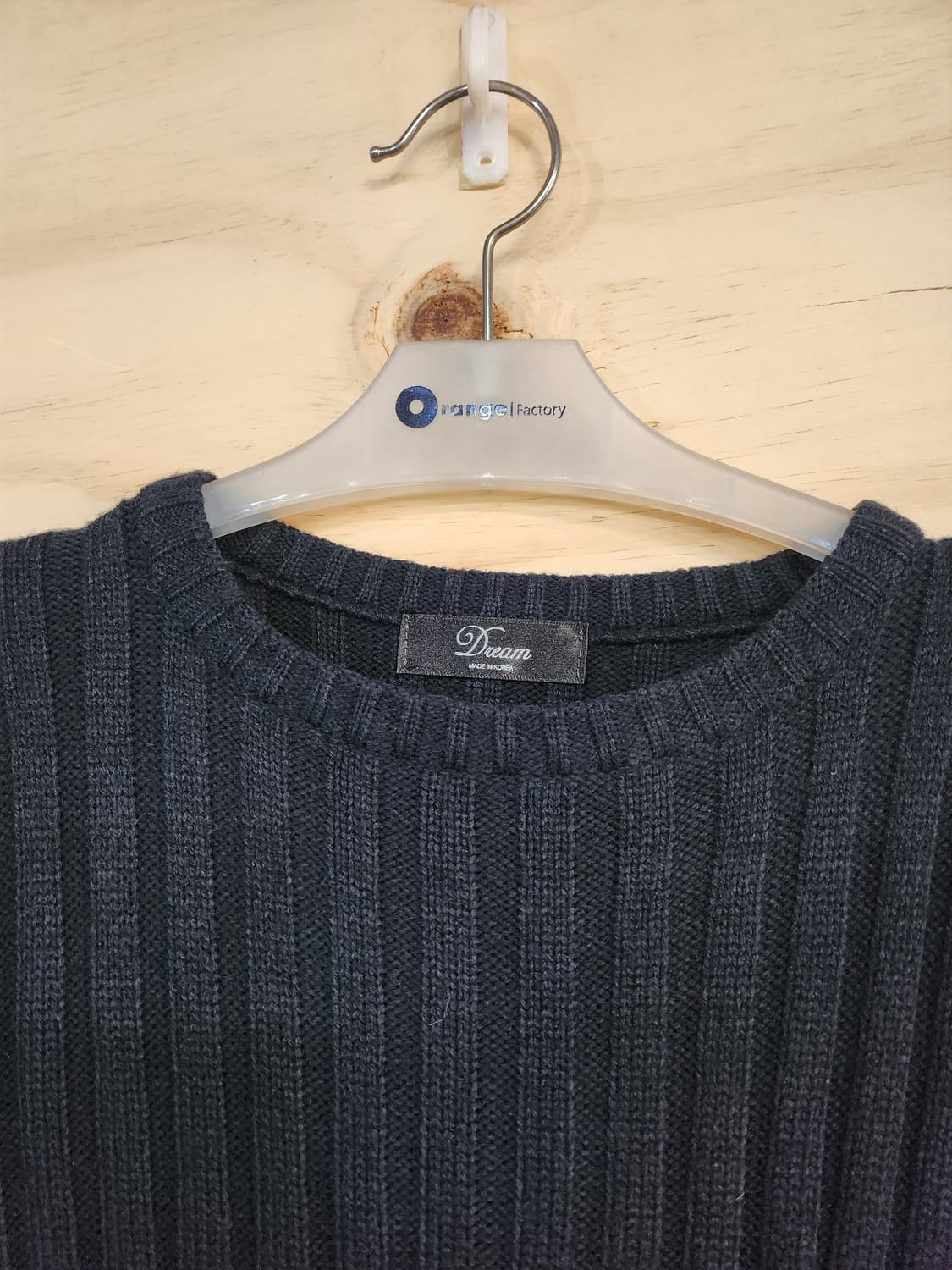 558) 여성 골지 크롭니트 상품이미지3