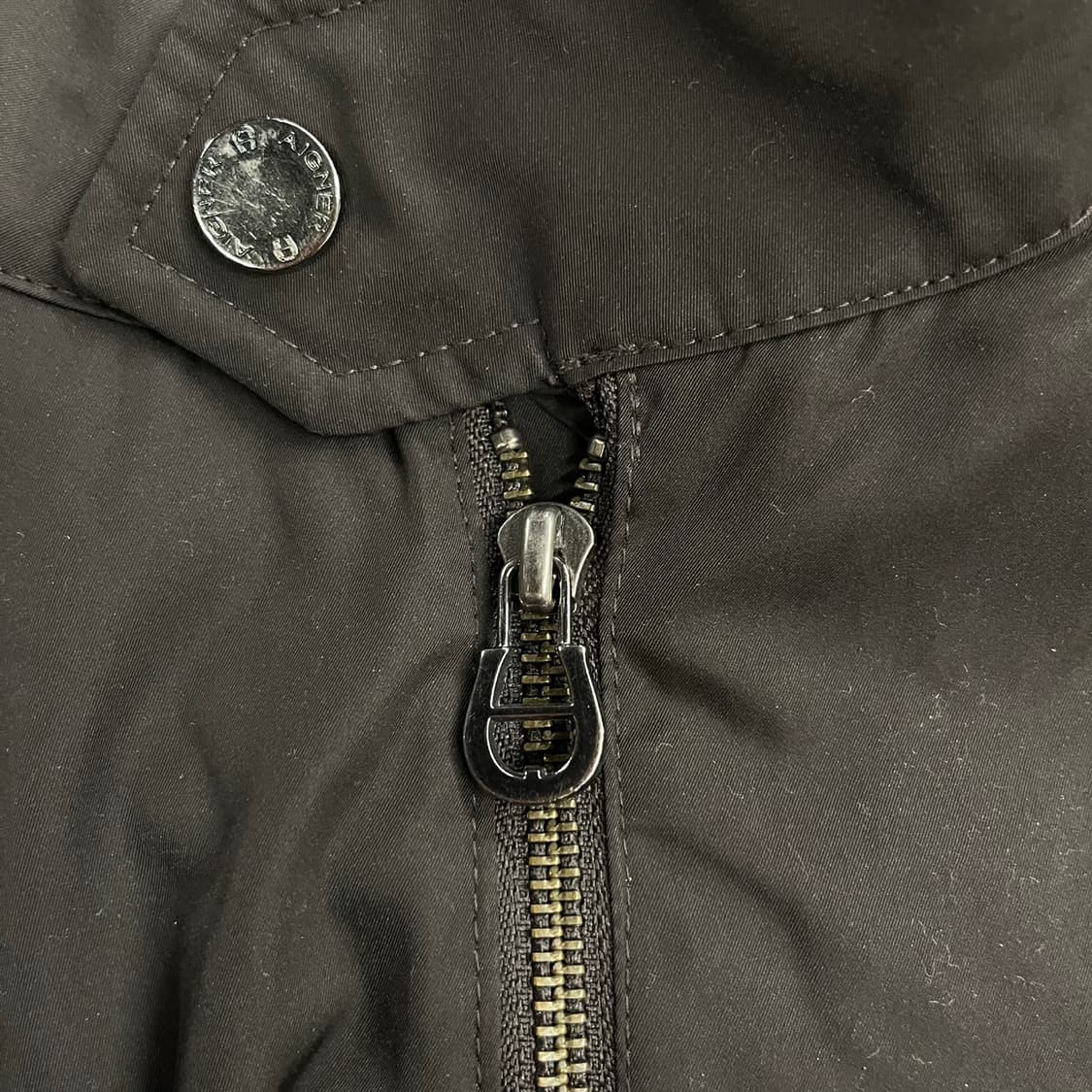 [정품/52] 아이그너 블랙 바이커 자켓 b17 상품이미지5