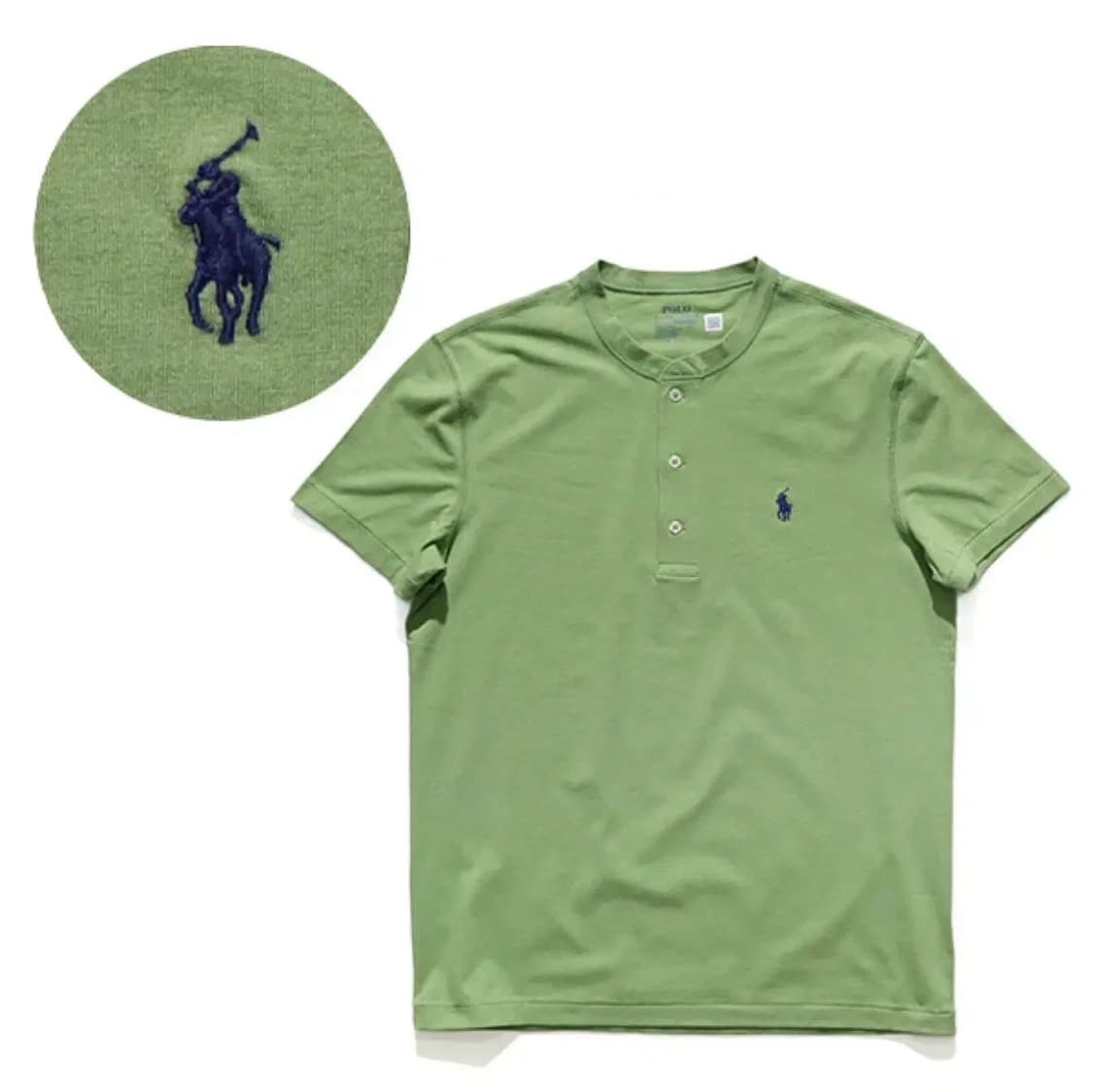 폴로랄프로렌 헨리넥 반팔 티셔츠 상품이미지1