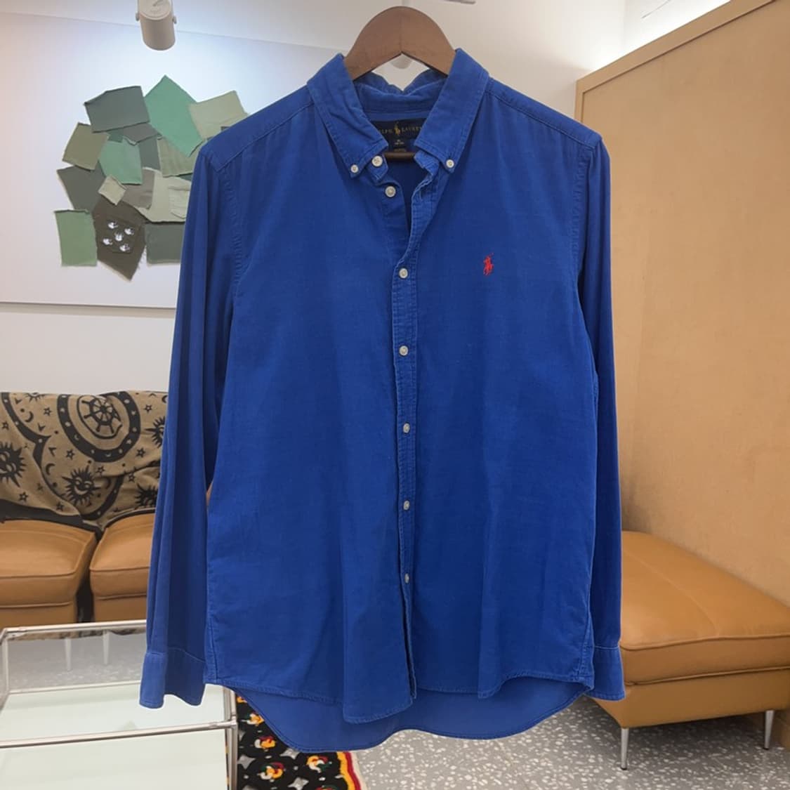 폴로 랄프로렌 올드스쿨 빈티지 코듀로이 골덴 셔츠 XL C07814 상품이미지3