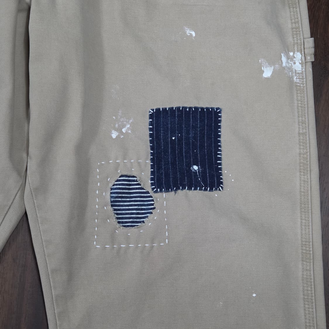 S.O/ 핸드 페인팅, 패치워크 커스텀팬츠 상품이미지6