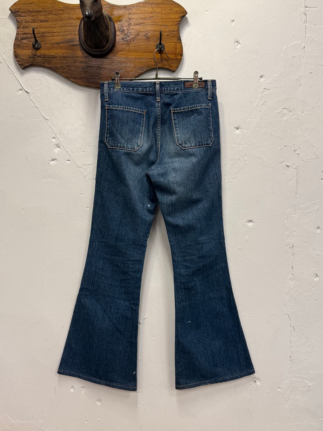 31) Japan Big John Button-Fly Flared Jea 상품이미지5