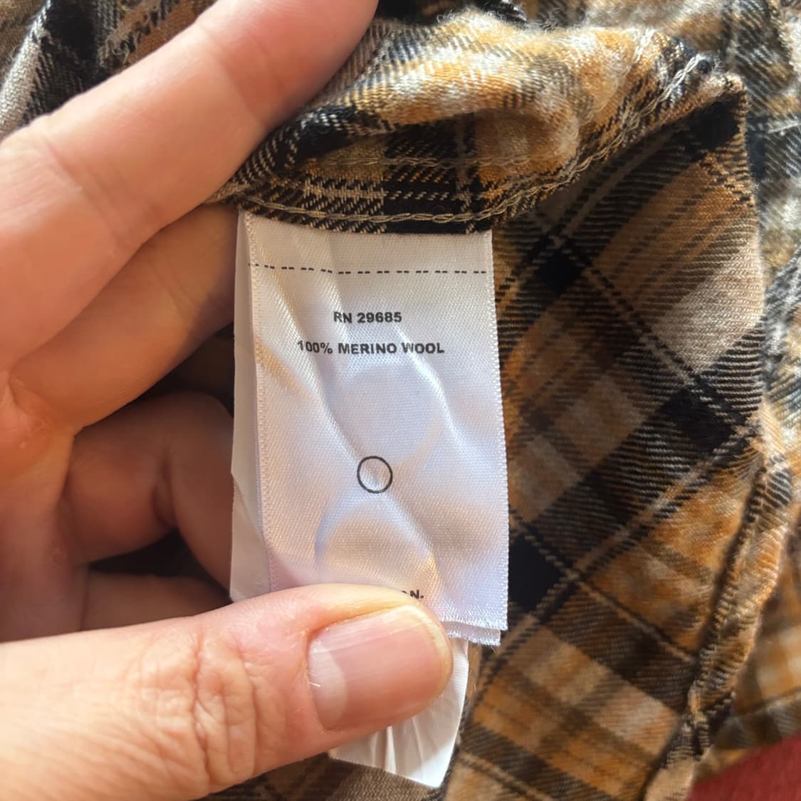 펜들턴 메리노 울 체크 셔츠 상품이미지8