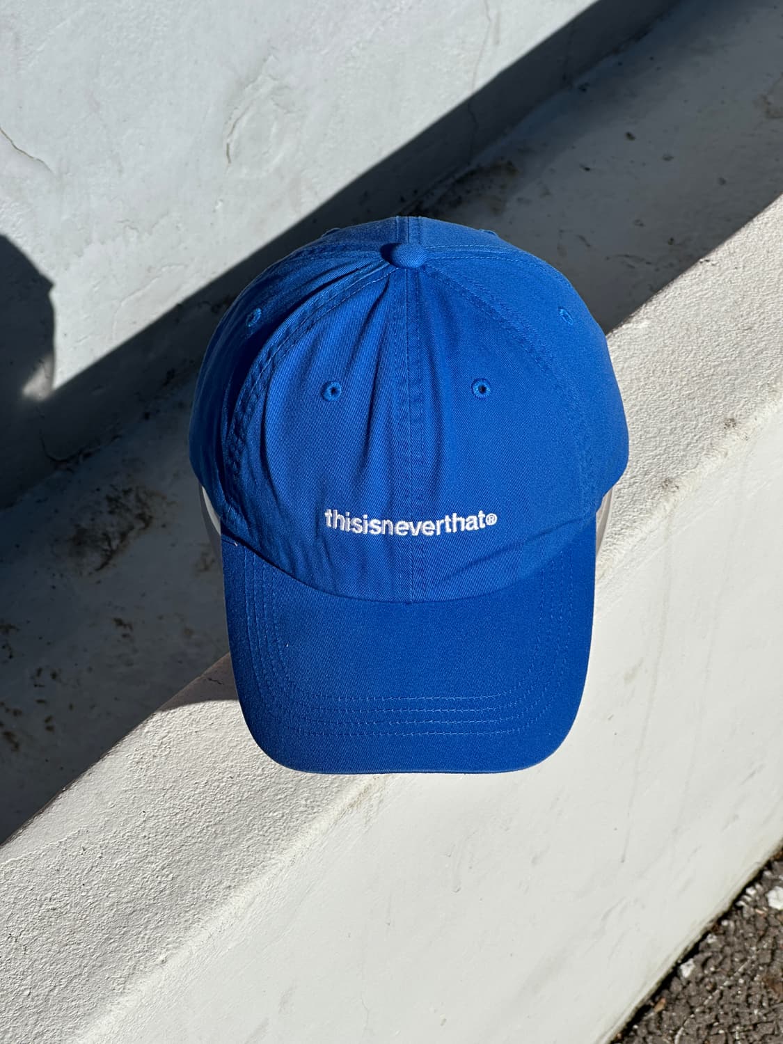 [F] 디스이즈네버댓 블루 볼캡 모자 상품이미지1