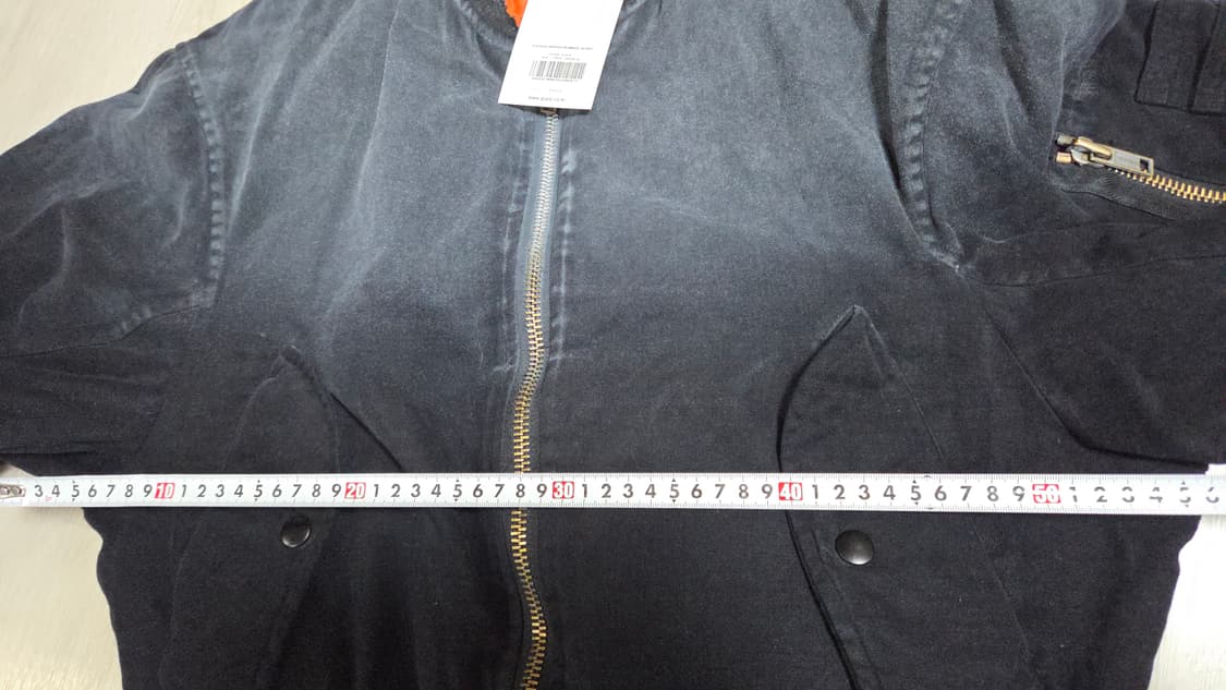 (착샷) 그레일즈 빈티지 워시드 봄버 ma-1 상품이미지6