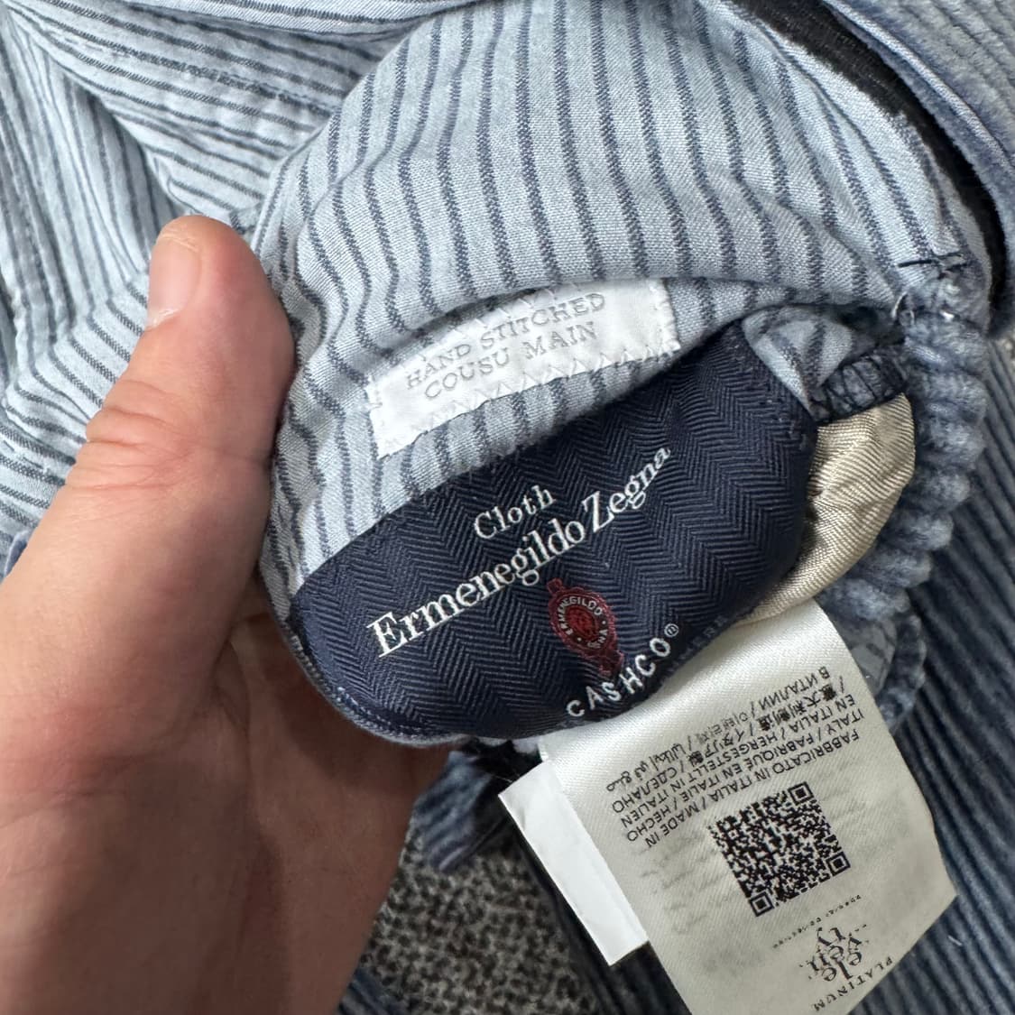 엘레벤티 플레티넘 라인 코듀로이 자켓 상품이미지8