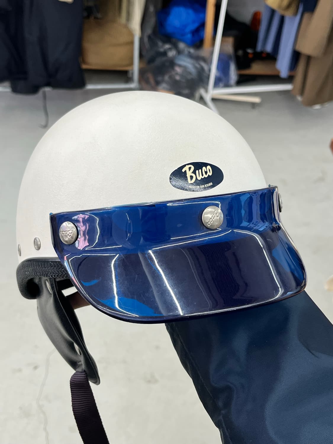 60s 부코 트레블러 반모 헬멧 상품이미지3